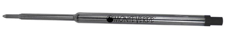 Refill per penna a sfera Waterman - inchiostro nero - punta Media - blister 2 pezzi