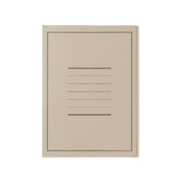 Cartelline 3 lembi Pigna - Cartoncino - 180 g - con stampa - Grigio