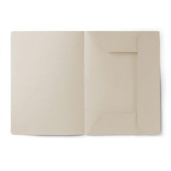 Cartelline 3 lembi Pigna - Cartoncino - 180 g - senza stampa - Grigio