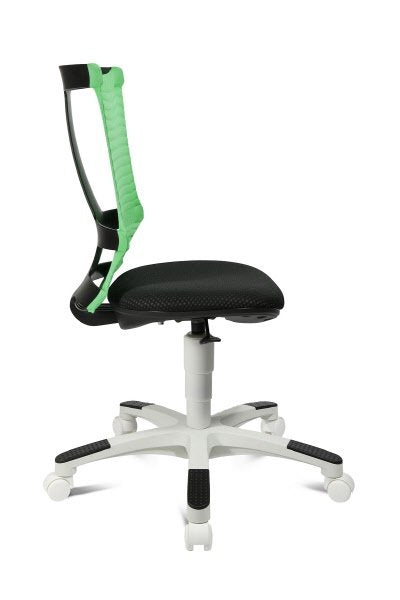 Sedia operativa Teen nero/verde