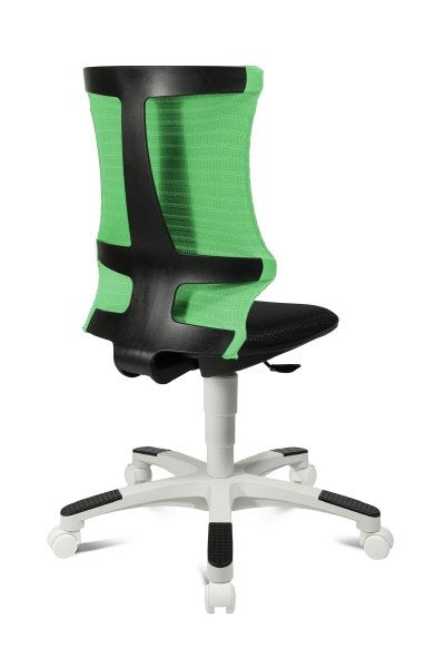 Sedia operativa Teen nero/verde