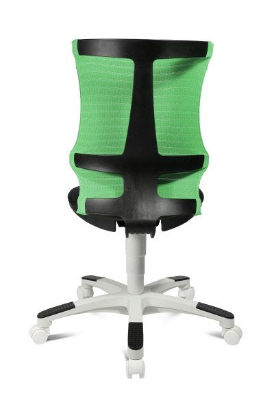 Sedia operativa Teen nero/verde