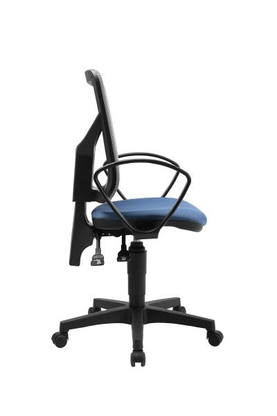 Sedia operativa Square blu