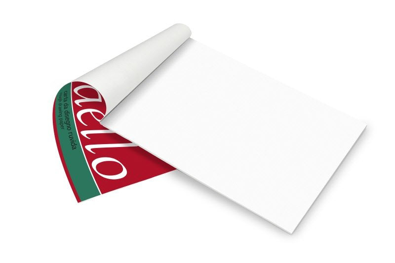 Album disegno Raffaello - 24x33 cm - carta ruvida - 10 fogli - 80 g
