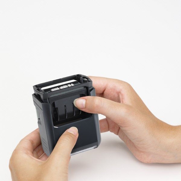 Timbro datario con testo Printy 4750