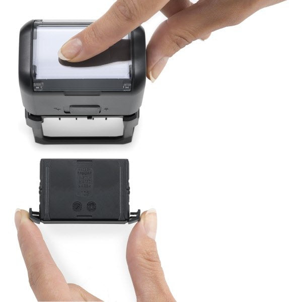 Timbro datario con testo Printy 4750