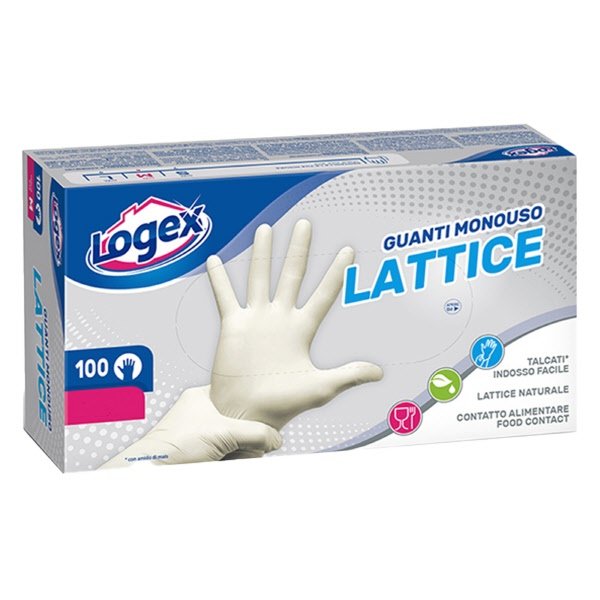 Guanti in lattice - taglia L