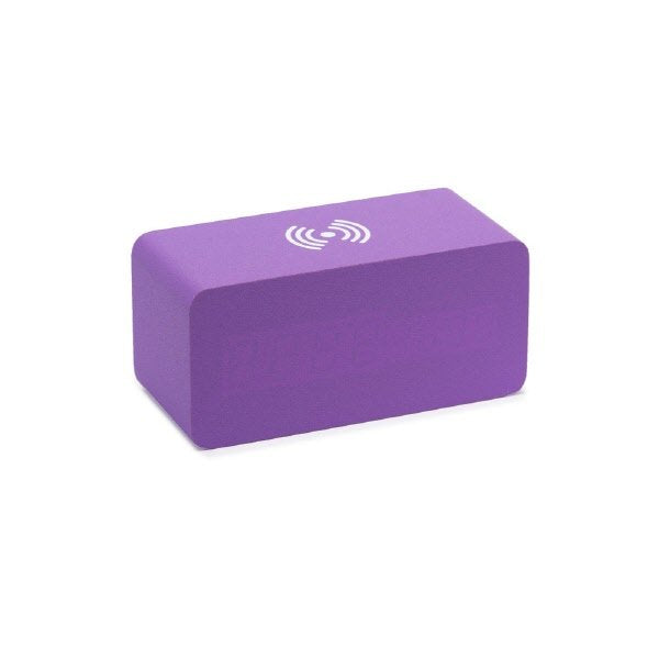 Sveglia led sound control 15X7X7 Cm + caricatore wireless - viola