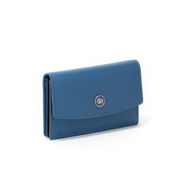 Porta carte Mabel - blu lapis