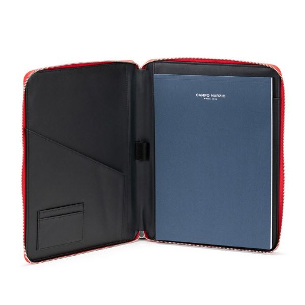 Portadocumenti A4 Stephen - rosso ciliegia