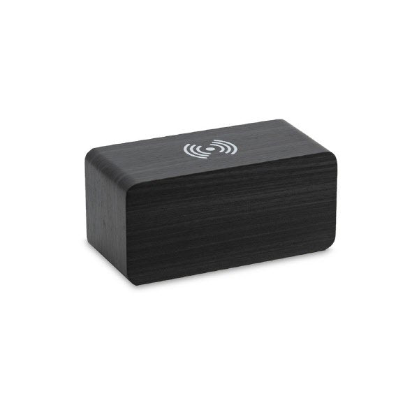 Sveglia led sound control 15X7X7 Cm + caricatore wireless - nero