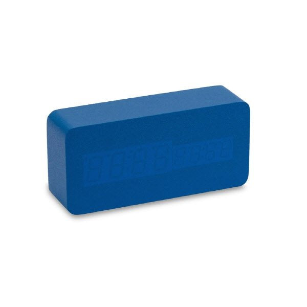 Sveglia led sound control 15X7X4 Cm - blu spazio