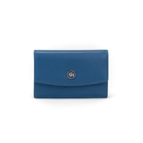 Porta carte Mabel - blu lapis
