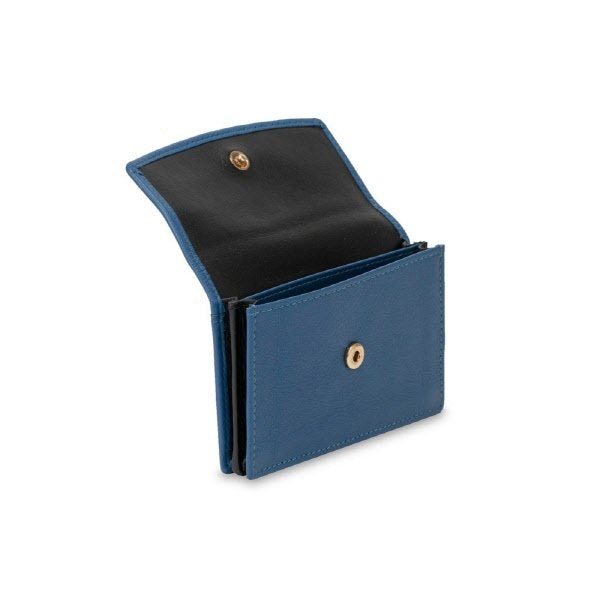 Porta carte Mabel - blu lapis