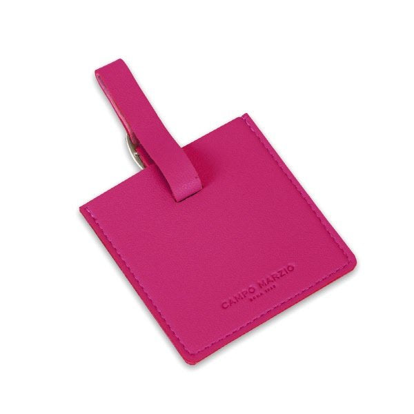 Porta etichetta quadrato Dennis - fucsia