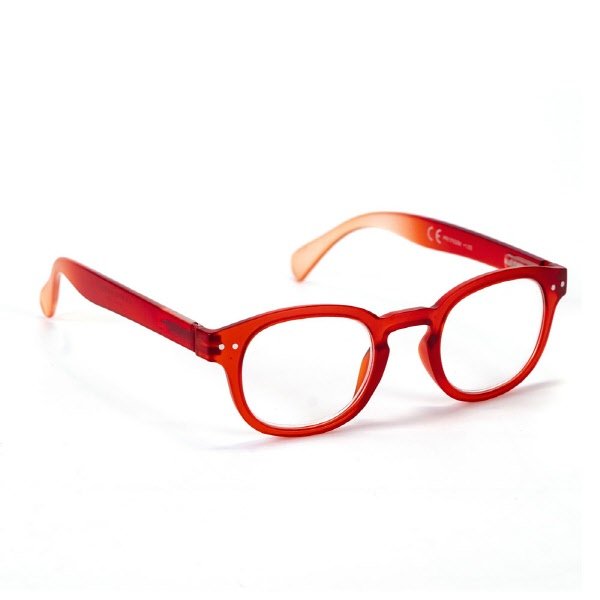 Occhiali da lettura Nelson 2.5 - rosso ciliegia