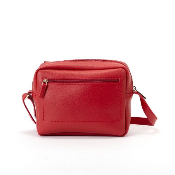 Camera bag Adele - rosso ciliegia