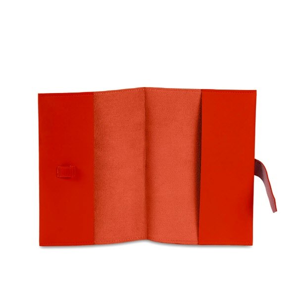 Cover A5 Sigmund - rosso ciliegia