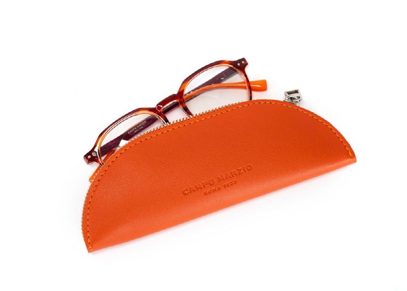 Astuccio porta occhiali Bart - arancione
