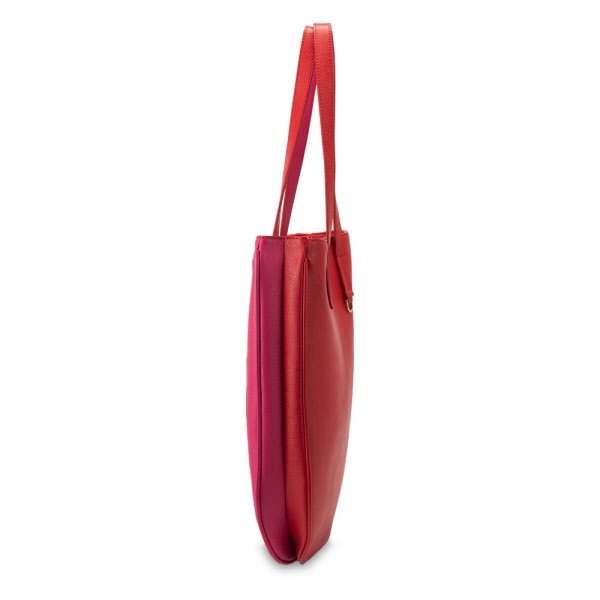 Borsa a spalla 13" Helena - rosso ciliegia