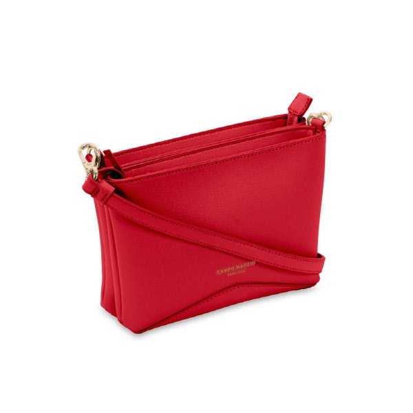 Borsa mini Betty - rosso ciliegia