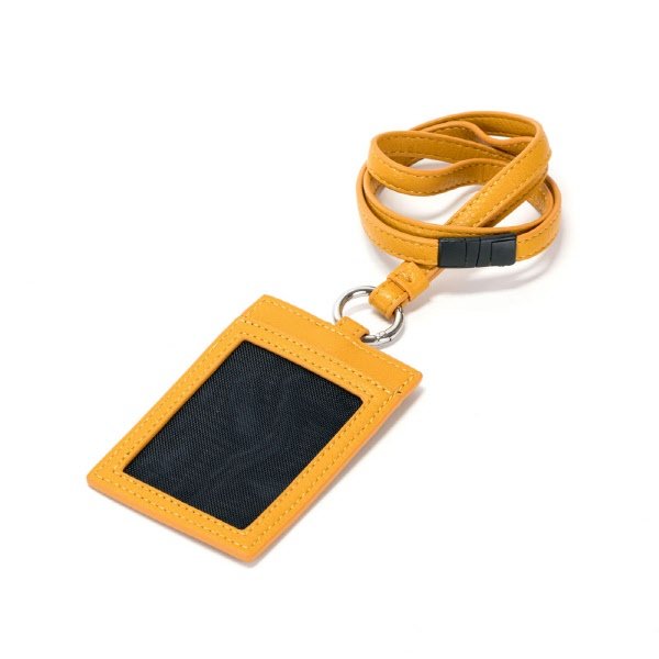 Porta badge Zurich - giallo