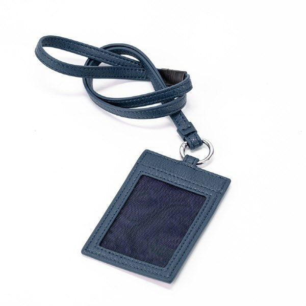 Porta badge Zurich - blu oceano