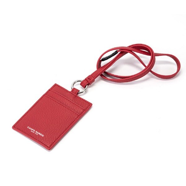 Porta badge Zurich - rosso ciliegia