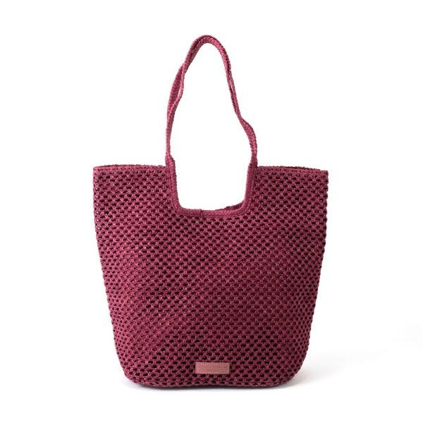 Borsa tote Ariel - rosso vino