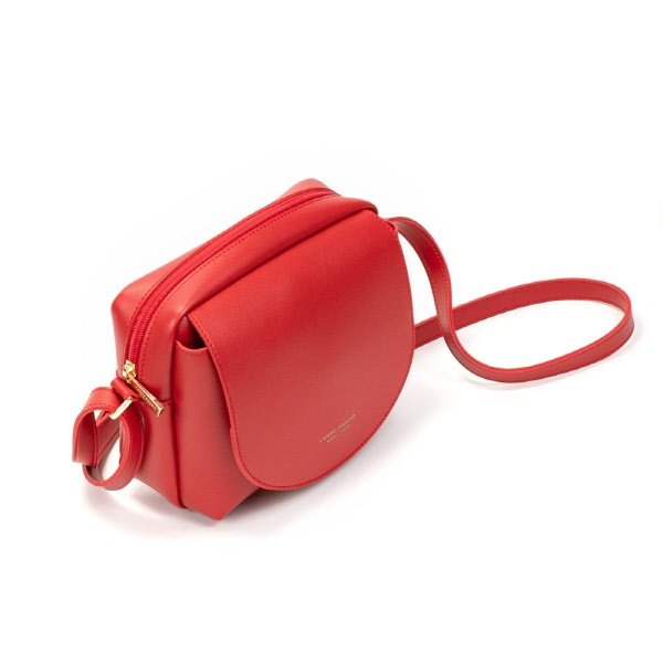 Camera bag Adele - rosso ciliegia
