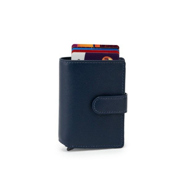 Porta carte Axel - blu oceano