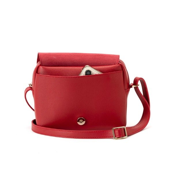 Camera bag Adele - rosso ciliegia
