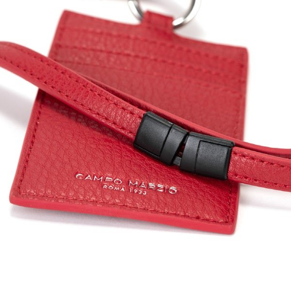 Porta badge Zurich - rosso ciliegia