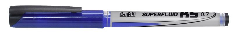 Roller superfluid KS 0.7 con cappuccio - punta fine - colore blu