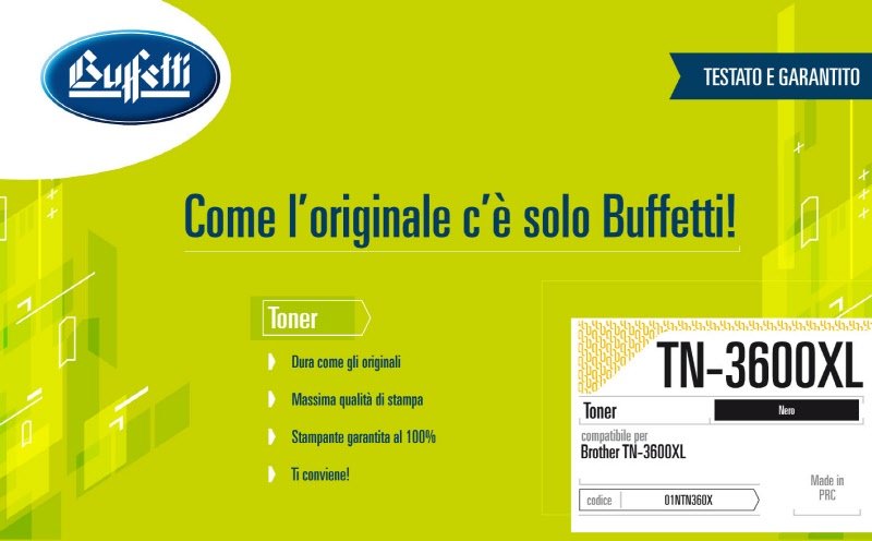 Brother Toner - Compatibile TN-3600XL - Nero - 6.000 pag