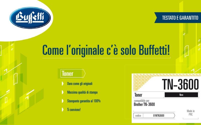 Brother Toner - Compatibile TN-3600 - Nero - 3.000 pag