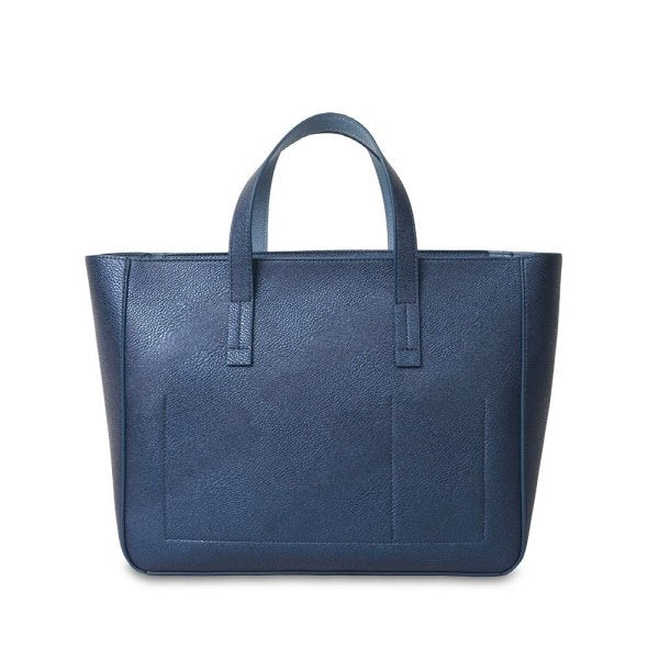 Borsa a mano Ashley - blu metallizzato