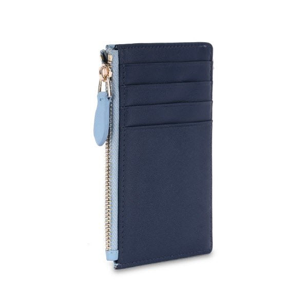 Porta carte Lia - blu jeans