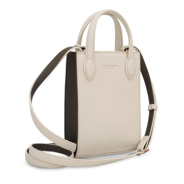 Borsa verticale Mini Edwina - crema
