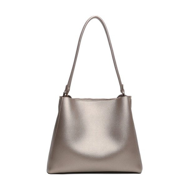 Borsa a spalla Miranda - grigio grafite