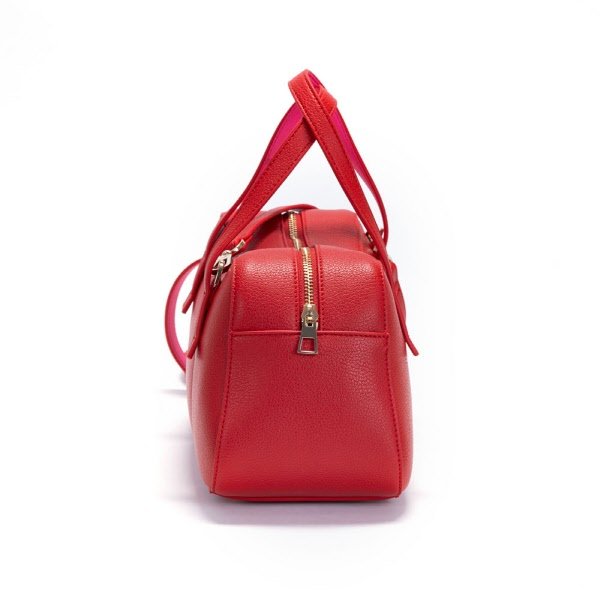 Borsa bauletto Brooke - rosso ciliegia