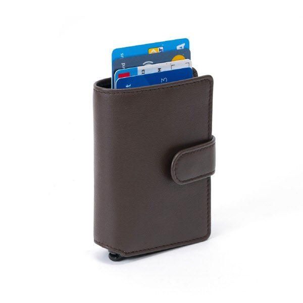 Porta carte Axel Plus - marrone