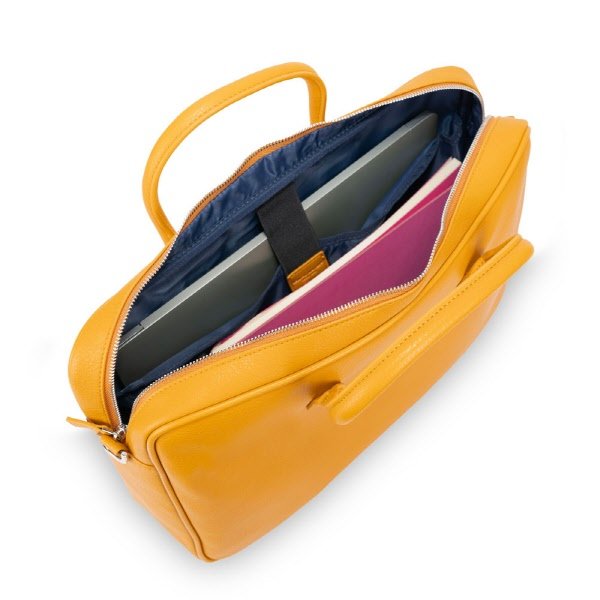Borsa portadocumenti 15,6" Detroit - giallo