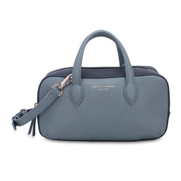 Borsa bauletto mini Seda - denim scuro