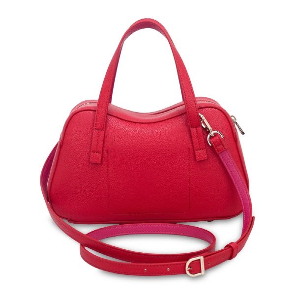 Borsa bauletto Brooke - rosso ciliegia