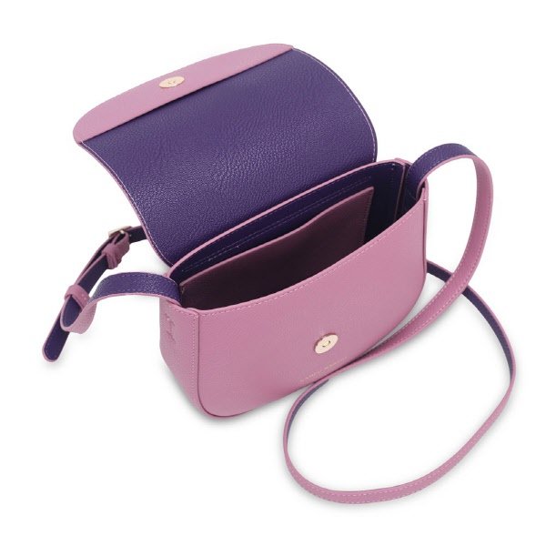 Borsa saddle mini Rachel - rosa antico