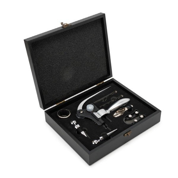 Set vino C 8 pz - nero