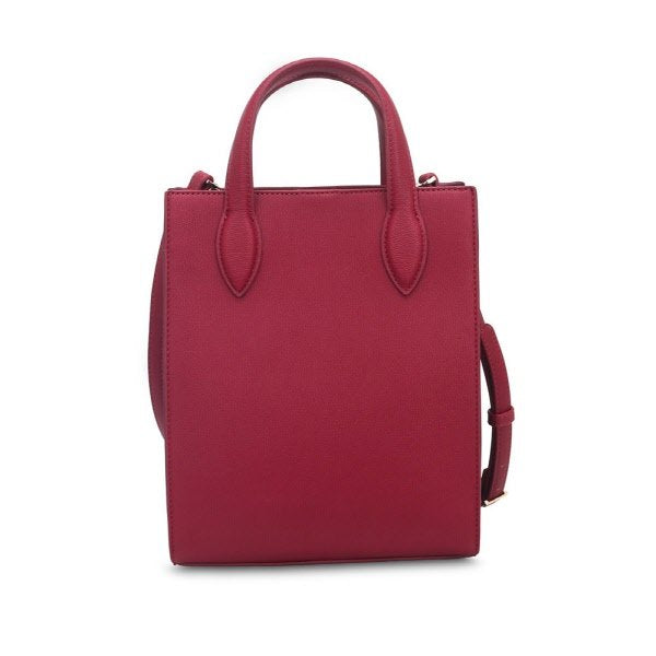 Borsa verticale Eugenia - bordeaux
