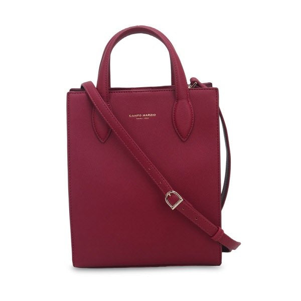 Borsa verticale Eugenia - bordeaux