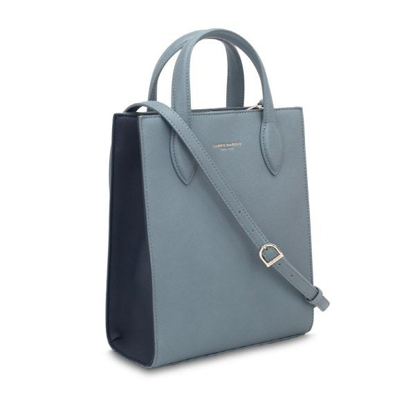 Borsa verticale Eugenia - denim scuro